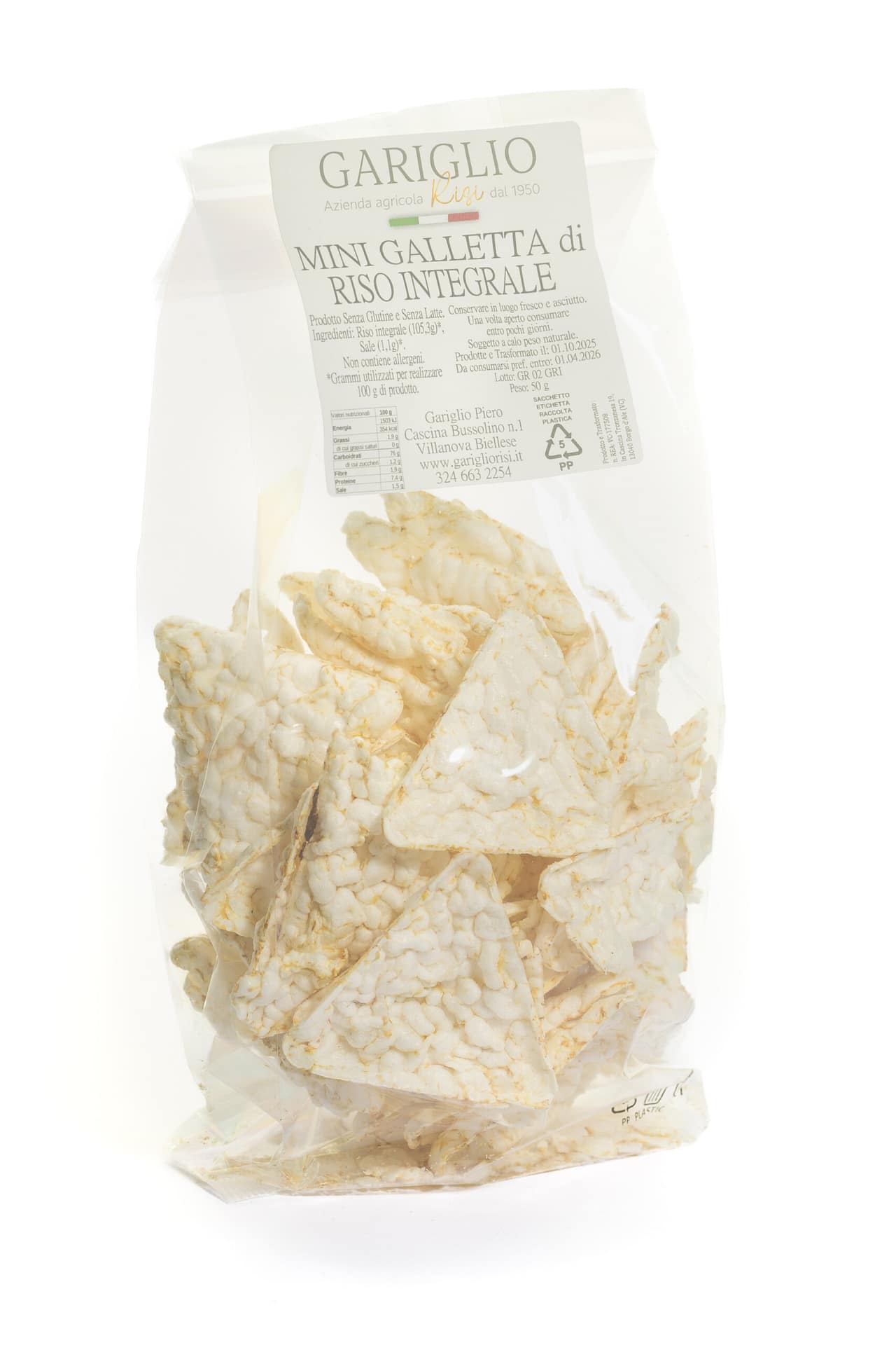Mini Galletta di Riso Integrale